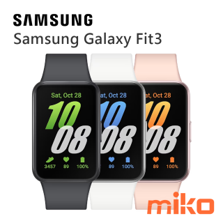 Samsung Galaxy Fit3 IP68防水防塵，室內游泳也不怕 — Galaxy Fit3智慧手環熱烈開賣！鋁合金設計貼合舒適，13天超強續航，IP68防水防塵，享受每一刻。